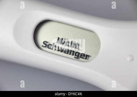 negativer Schwangerschaftstest, Schwangerschaftstest negativ, negativer Schwangerschaftstest | negativen Schwangerschaftstest | Stockfoto