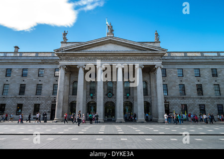 Irland, Dublin, O'Connel Straße, das historische Schloss General Post Office Stockfoto