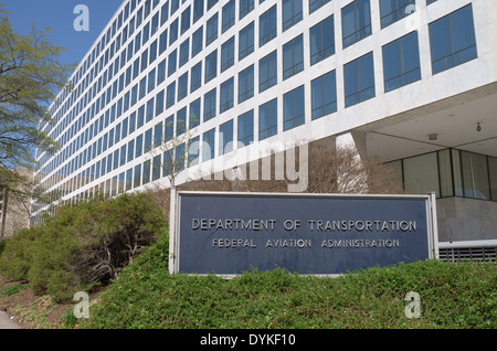 United States Department of Transportation Gebäude Bundesluftfahrt-Leitung Stockfoto