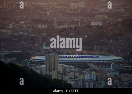 Maracana-Stadion Rio De Janeiro 2014 Stockfoto