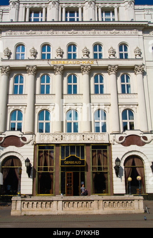 Cafe Gerbeaud, Vörösmarty ter Quadrat, Belvaros, zentral-Budapest, Ungarn, Europa Stockfoto