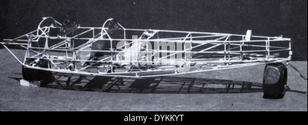 Flugzeugmodell von OX-5 Waco zehn Stockfoto