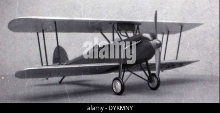 Flugzeugmodell von OX-5 Waco zehn Stockfoto