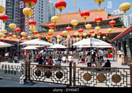 Sik Sik Yuen Wong Tai Sin Temple in Hong Kong Stockfoto