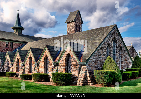 St.-Josephs Abtei, Spencer, MA. Trappist, Zisterzienser Stockfoto