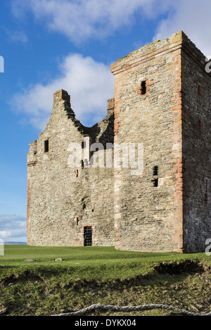 Lochranza Castle auf der Isle of Arran in Schottland. Stockfoto