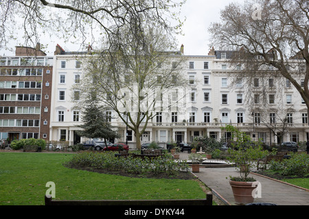 St. Georges Square Pimlico in London Stockfoto