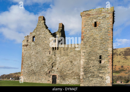 Lochranza Castle auf der Isle of Arran in Schottland. Stockfoto