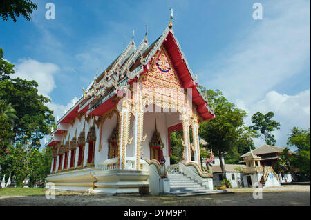 Wat Samret Tempel, Ko Samui, Provinz Surat Thani, Thailand Stockfoto