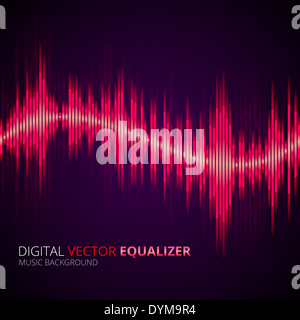 Equalizer gelb Stockfoto