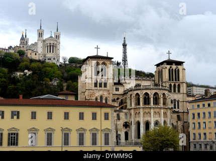 Die Stadt von Lyon, Frankreich. Stockfoto