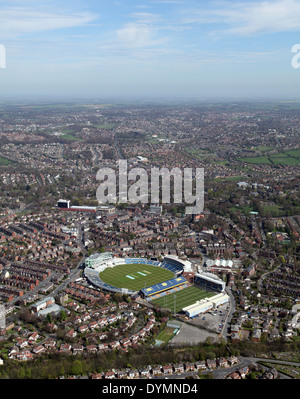 Luftaufnahme von Headingley, Heimat von der Leeds Rhinos Rugby League & Yorkshire County Cricket Club Stockfoto