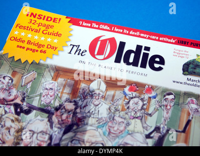 "Oldie"-Magazin, herausgegeben von Richard Ingrams, London Stockfoto