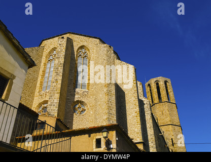 Monestir de Pedralbes - Kloster von Pedralbes in Barcelona, Katalonien, Spanien Stockfoto