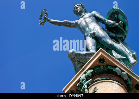 Die Cunard Kriegerdenkmal in Liverpool, England. Stockfoto