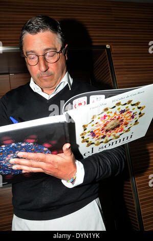 Joan Roca, Küchenchef im Restaurant El Celler de Can Roca in Girona, Katalonien, Spanien. Stockfoto