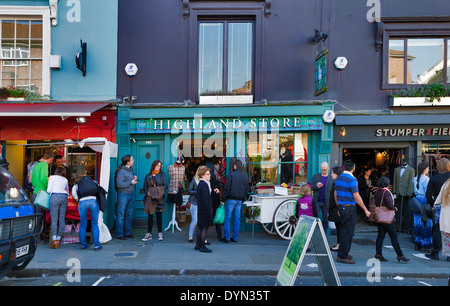 Portobello Road, London, England, Vereinigtes Königreich Stockfoto