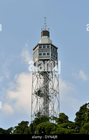 Branca Turm, Sempione Park Mailand (Detail) Stockfoto