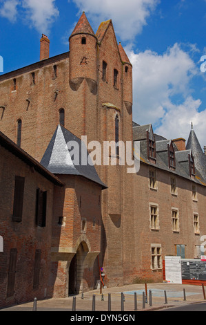 Albi, Palais De La Berbie, Toulouse-Lautrec Museum, Tarn, Midi-Pyrénées, Frankreich, Europa Stockfoto