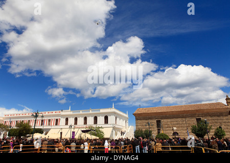 Griechenland-ionische Zakynthos Insel Ostern gut Freitag religiöse Prozession Stockfoto