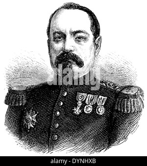 Francois Achille Bazaine (geboren 13. Februar 1811) Stockfoto