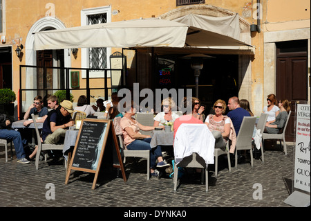 Italien, Rom, Café Stockfoto