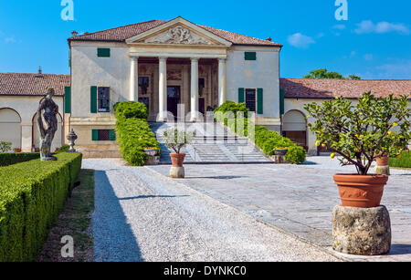 Italien, Veneto, Fanzolo di Vedelago, Villa Emo, Architekt Andrea Palladio. Stockfoto