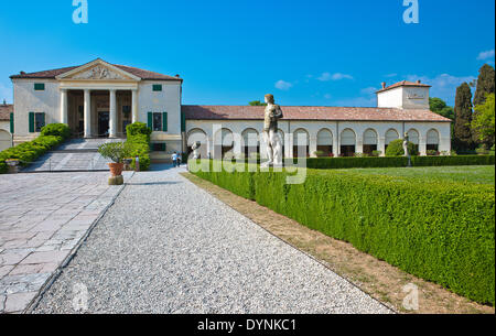 Italien, Veneto, Fanzolo di Vedelago, Villa Emo, Architekt Andrea Palladio. Stockfoto