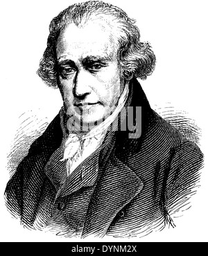 James Watt (geboren 19. Januar 1736, gestorben 19. August 1819) Stockfoto