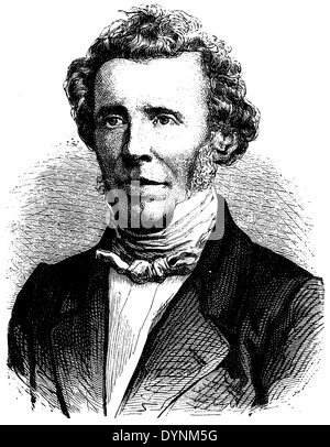 Friedrich Wöhler (geboren 31. Juli 1800, gestorben 23. September 1882) Stockfoto