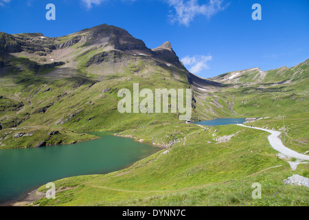 Bachalpsee Seen in Grindelwald, Schweiz. Stockfoto