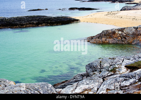 Schöne Aussicht auf Coral Beach, Carraroe, Co. Galway, Irland Stockfoto