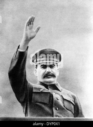 Joseph Stalin (1878-1953), Führer der Sowjetunion Stockfoto