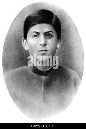 Joseph Stalin (1878-1953), Anführer der Sowjetunion in die jungen Jahre Stockfoto