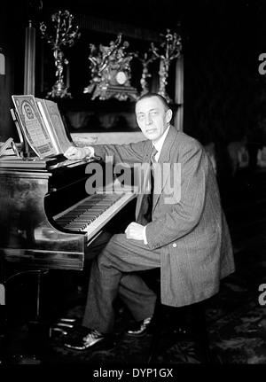 SERGEI RACHMANINOFF (1873-1943), russischer Komponist und pianist Stockfoto