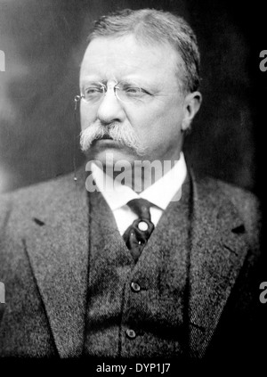 THEODORE ROOSEVELT Jr. (1858-1919) Explorer und 26. Präsident der USA, fotografiert im Jahr 1915 Stockfoto