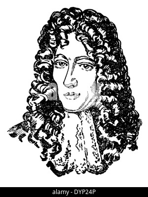 Robert Boyle (1627-1691), folgten Naturphilosoph, Illustration von sowjetischen Enzyklopädie, 1927 Stockfoto