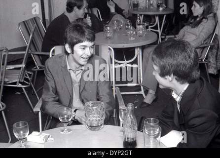 SMALL FACES UK-pop-Gruppe beim Windsor Jazz & Blues Festival, England, 11. August 1967. Ian McLagan auf der linken Seite und Kenney Jones Stockfoto