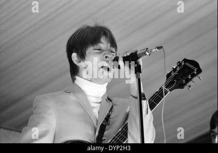 SMALL FACES UK-pop-Gruppe mit Steve Marriott beim Windsor Jazz & Blues Festival, England, 11. August 1967 Stockfoto