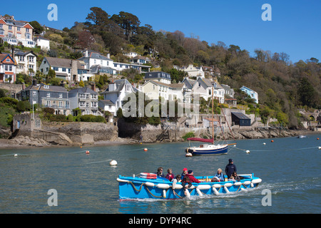 Kingswear, Blick über den Fluss Dart Kingswear, Devon, England, UK Stockfoto