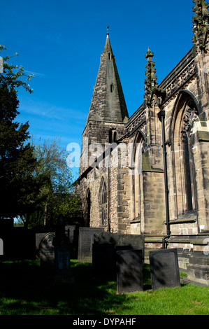 St Giles Kirche, Sandiacre, Derbyshire, England, Vereinigtes Königreich Stockfoto