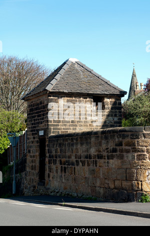 Die alte Lock-Up und gebunden, Sandiacre, Derbyshire, England, UK Stockfoto