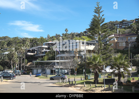 Whale Beach ist einer der nördlichen Strände von Sydney Stockfoto