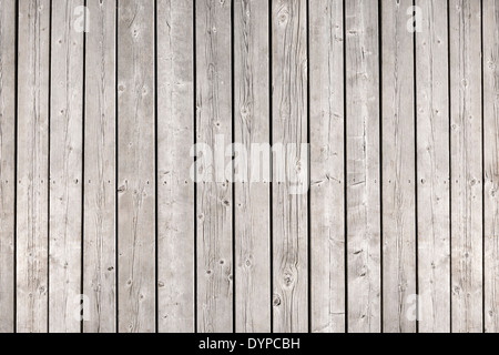 Hintergrund der alten hölzernen verwitterte unlackiert Holzplanken Stockfoto