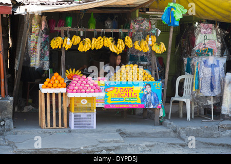 Garküche in Angeles City, Luzon, Philippinen Stockfoto