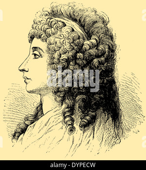 geboren Charlotte von Stein starb 25. Dezember 1742, 6. Januar 1827) Stockfoto
