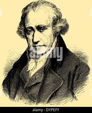 James Watt (geboren 19. Januar 1736, gestorben 19. August 1819) Stockfoto
