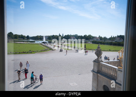 Deutschland, Bayern, München, Schloss Nymphenburg Palast, Garten Stockfoto