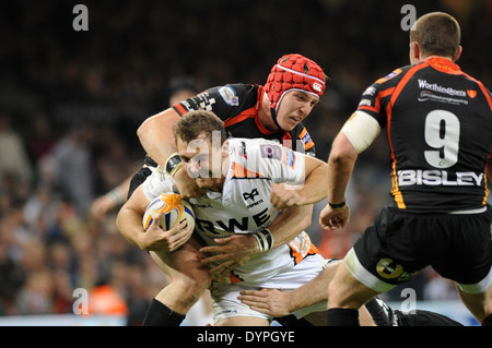 RaboDirect Pro 12 - Judgement Day im Millennium Stadium in Cardiff - Fischadler V Drachen Rugby. Stockfoto