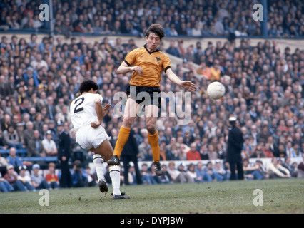 Fußballer John Richards von Wolverhampton Wanderers FA Cup Semi Final im Hillsborough Tottenham V Wölfe 1981 Stockfoto